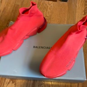 Men’s Balenciaga Sneakers - Red